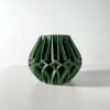 The Janio Pen Holder | Desk Organizer and Pencil Cup Holder - Matte Dark Green