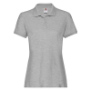 Embroidered Ladies Polo Shirt - White - XS - (8)