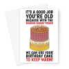 Happy Birthday Card - Funny Soaring Energy Prices Crisis - A5 Greeting Card - A5 Portrait - 1 Card