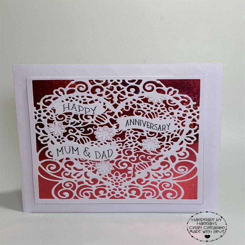 Handmade Heart Pop Up Card