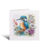 Notelet Card of a King Fisher Any Occasion Card For Her or For Him Card For Birthday or Easter Card Thank You Card