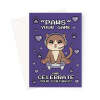 Cute Gamer Cat Birthday Card For Her - A5 Portrait - 1 Card