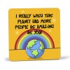 More People As Wonderful As You Coaster - Friendship Gift, Thank You Gift, Positivity, Rainbow Thank You Gift, Positivity, Positive Coaster - Single Coaster