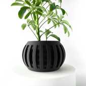 The Amada Planter Pot with Drainage Tray & Stand for Plants