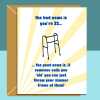 Funny 32nd Birthday Card - Personalised inside if required - For Him or For Her, brother, sister, friend - Cheeky Card for 32 year old. - Blank inside - Regular - Matte