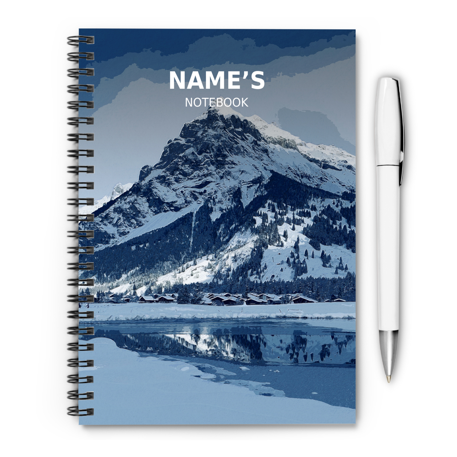 Kandersteg - Switzerland - A5 Notebook - Single Note Book