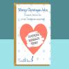 Christmas Scratch & Reveal Card Personalised - For Him or For Her-  Ideal for Boyfriend, Girlfriend, Husband or Wife this Xmas - Customised