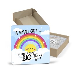 Thank You Gift, Appreciation Gift, Small Gift Big Thank You Coaster