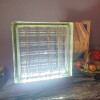 Vintage Architectural Retro Glass Block lamp