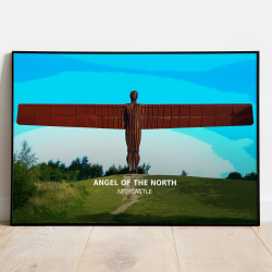 Angel of the North - Newcastle - Print - A4 - Standard - Print Only
