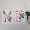 Dumbo Banner, Dumbo Birthday Banner,1st 2nd 3rd Dumbo Party Banner,Dumbo Decor - No bows - 1st
