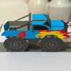Handmade Monster Truck Birthday Pop Up card