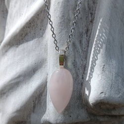 Rose Quartz Necklace - Healing