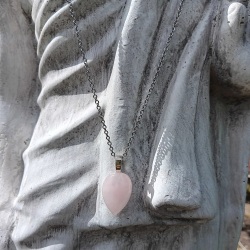 Rose Quartz Necklace - Healing