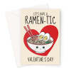 Ramen Noodles Valentine's Day Card - A5 Portrait - 1 Card