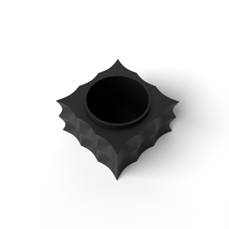 The Averth Planter Pot with Drainage Tray & Stand Included - Matte Dark Green - 3"