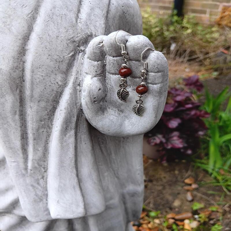 Mahogany Obsidian Earrings - Revitalise