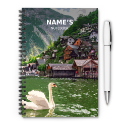 Hallstatt - Austria - A5 Notebook - Single Note Book