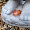 Carnelian tumble stone 