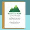 Funny 50th Birthday Card - Personalised inside if required - For Him or For Her - Perfect greetings card for someone turning 50 years old - Blank inside - Small