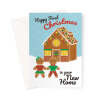 First Christmas In Your New Home Card - Gingerbread - A5 Portrait - 1 Card