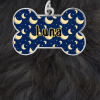 Personalised Bone Shaped Pet Collar Name Tag