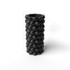 Tri-Weave Flower Vase - Matte Dark Green