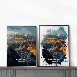 Highlands of Iceland - Print - A4 - Standard - Print Only