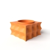 The Averth Planter Pot with Drainage Tray & Stand Included - Matte Dark Green - 3"