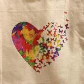 Fluttering Heart bag