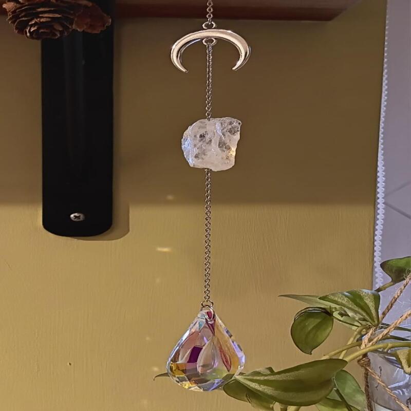 Rough Citrine Sun Catcher