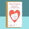 Personalised Christmas Card - Scratch and Reveal - Christmas Surprise Gift - Xmas - For Him For Her