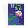 Alien Mother's Day Card - Out Of This World - A5 Portrait - 1 Card