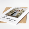 Personalised Photo Wedding Thank You Cards, Wedding Thank You Card Multipack, Modern Wedding Photo Thank You Card, Thank You With Envelopes - A6 - 4.1" x 5.8"