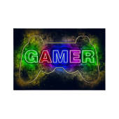 Gamer Canvas Poster
