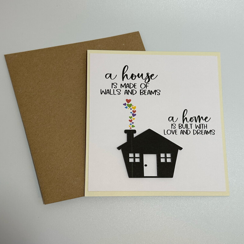Handmade Housewarming card