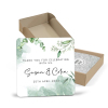 Wedding favour Coasters - Eucalyptus Wedding Favour Coasters