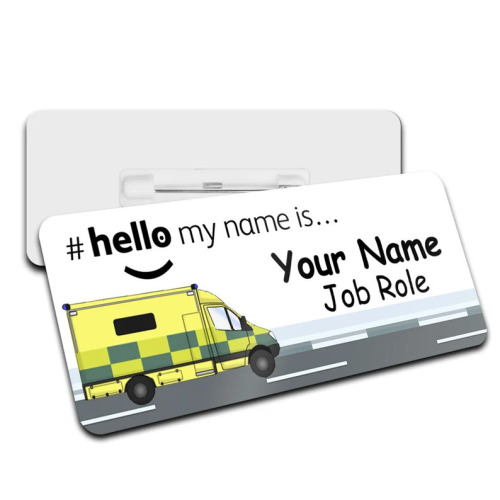 Paramedic Name Badge - Student Paramedic Badge