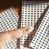 200 6mm Heart Stickers Gold, Silver, Holographic - Gold