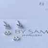 Star stud earrings 925 Silver - Gold