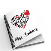 Personalised A5 Notebook - Thank You Teacher