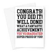 Graduation Card - Words Of Encouragement