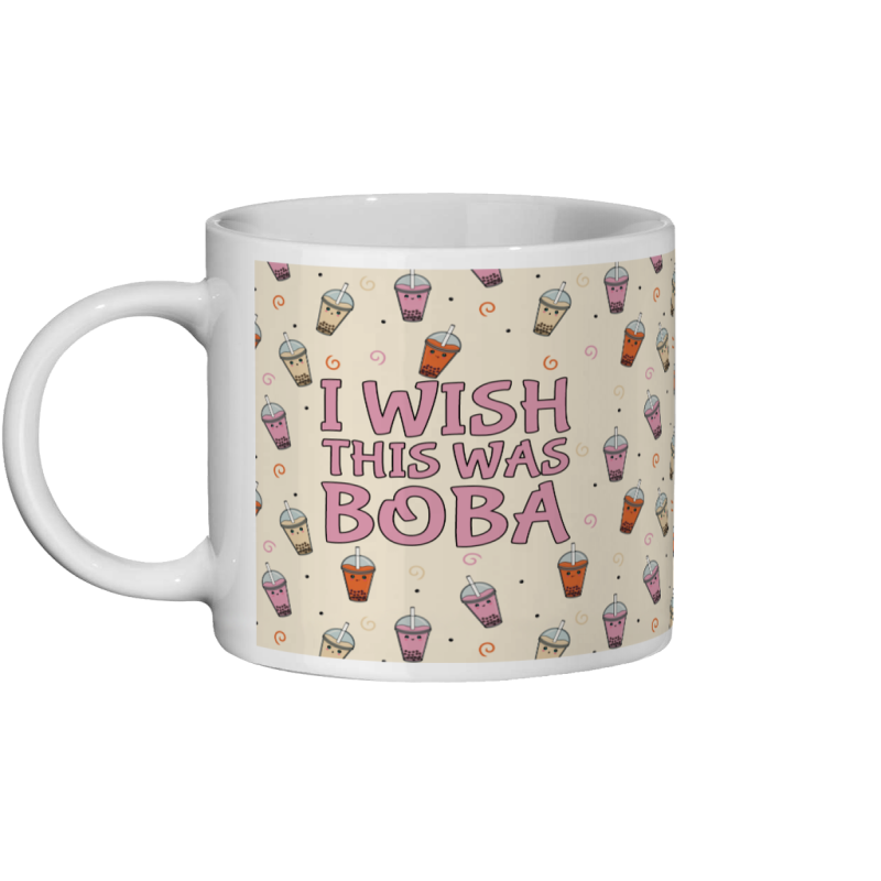 I Wish This Was Boba Tea Mug - Default Title