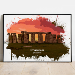 Stonehenge - Salisbury - Print - A4 - Standard - Print Only