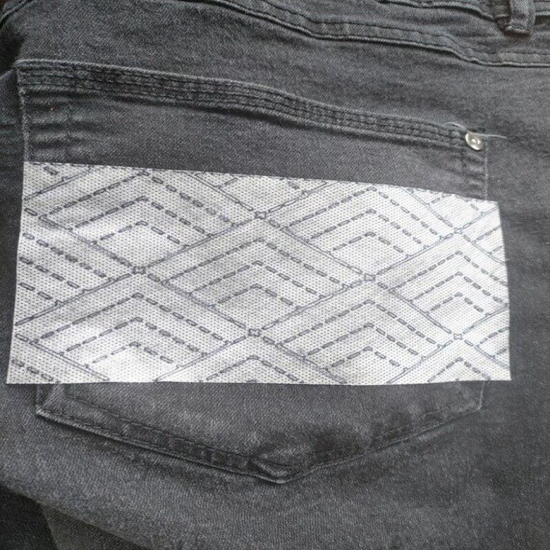 Sashiko | Visible Mending | Washable Transfers | Removable Mending Transfers