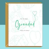 Grandad Birthday Card - personalised - for Granddad on his birthday