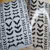 Black Bat Stickers Assorted Sizes - Matt Black