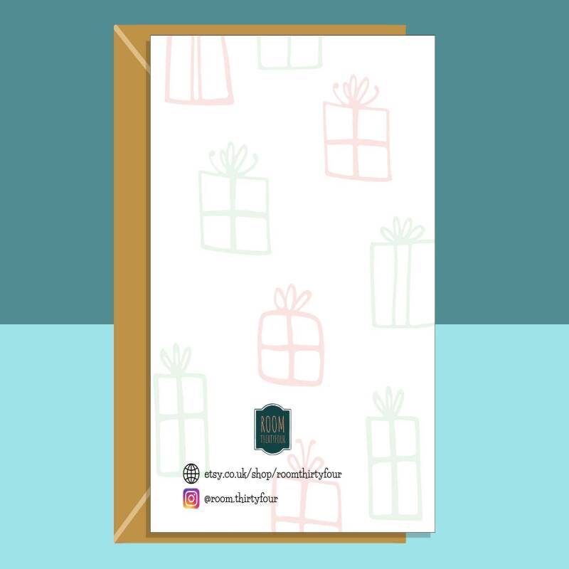 Personalised Grandson Dinosaur Christmas Card - Customisable Card for Grandson - Xmas