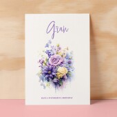 Birthday Card For Gran Card For Her Birthday Card for Gran Luxury Card For Gran Birthday Card for Loved One Gran Card Birthday Flower Card