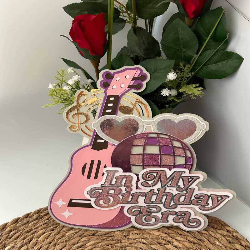 Celebrity-Inspired Cake Topper for Music Lovers
